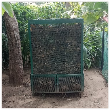 Square Leaf Composter