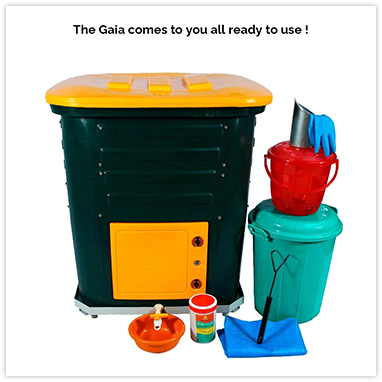 Speedy, Smell-Free Bulk Organic Waste Converter – OWC Gaia 800