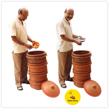 Khamba- 4 Tier Large (Stack Composter)