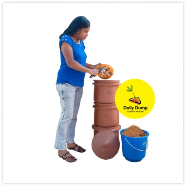 Khamba- 3 Tier Large (Stack Composter)